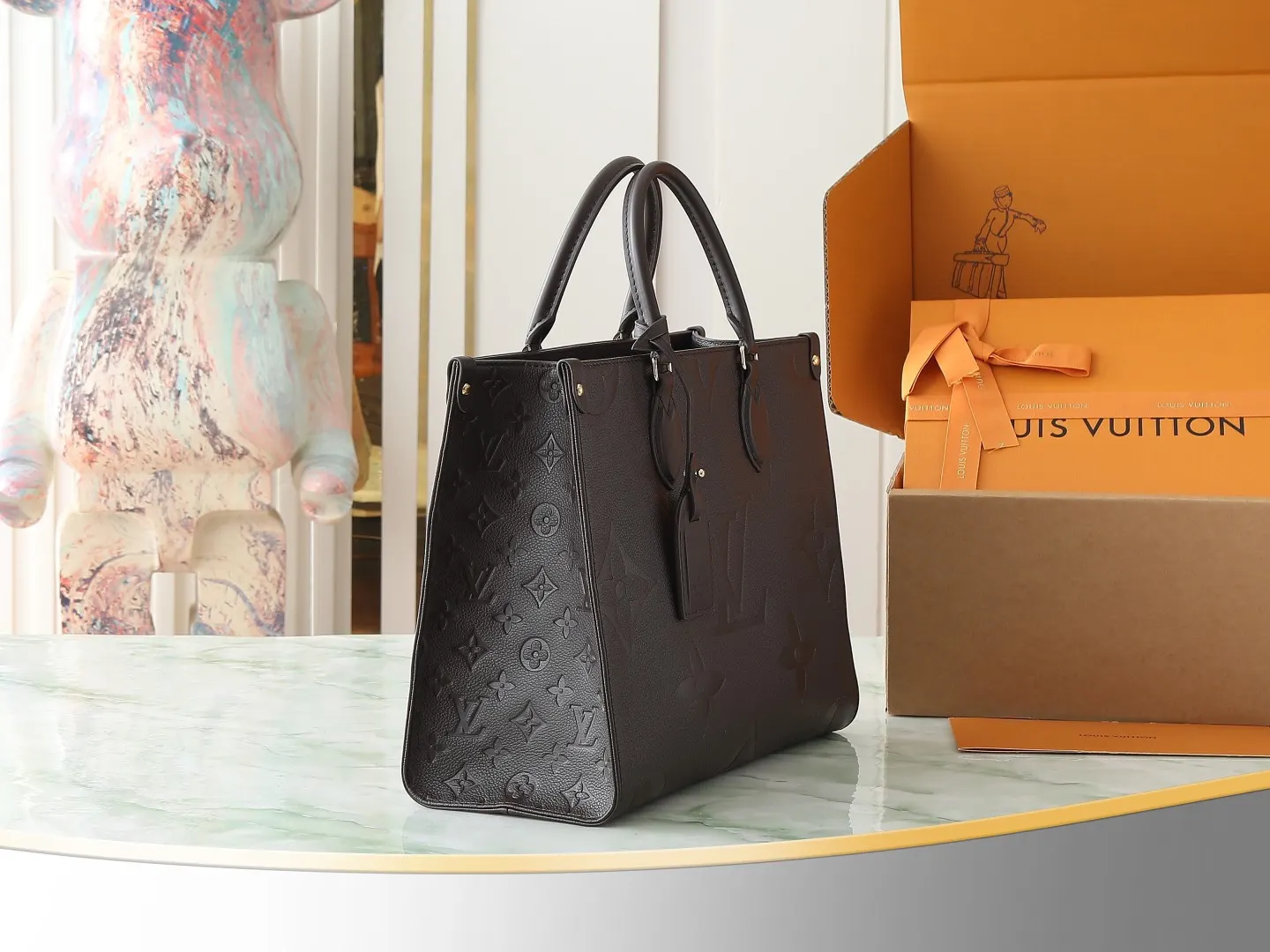 Louis Vuitton Gold Tote Bag Commuter | ORBUYBAG