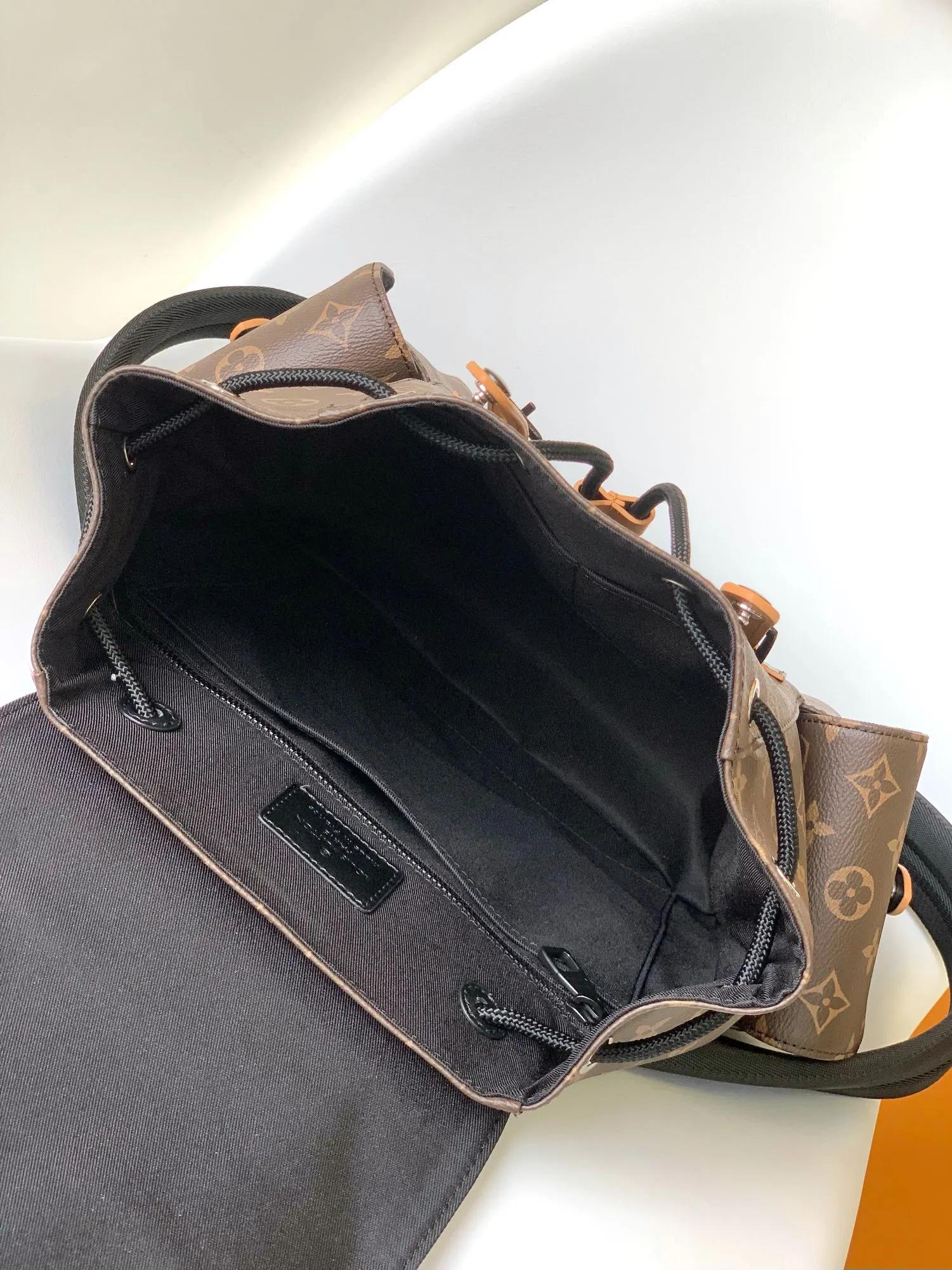 Monogram Backpack Leather Image 9 Monogram Backpack Leather Image 9