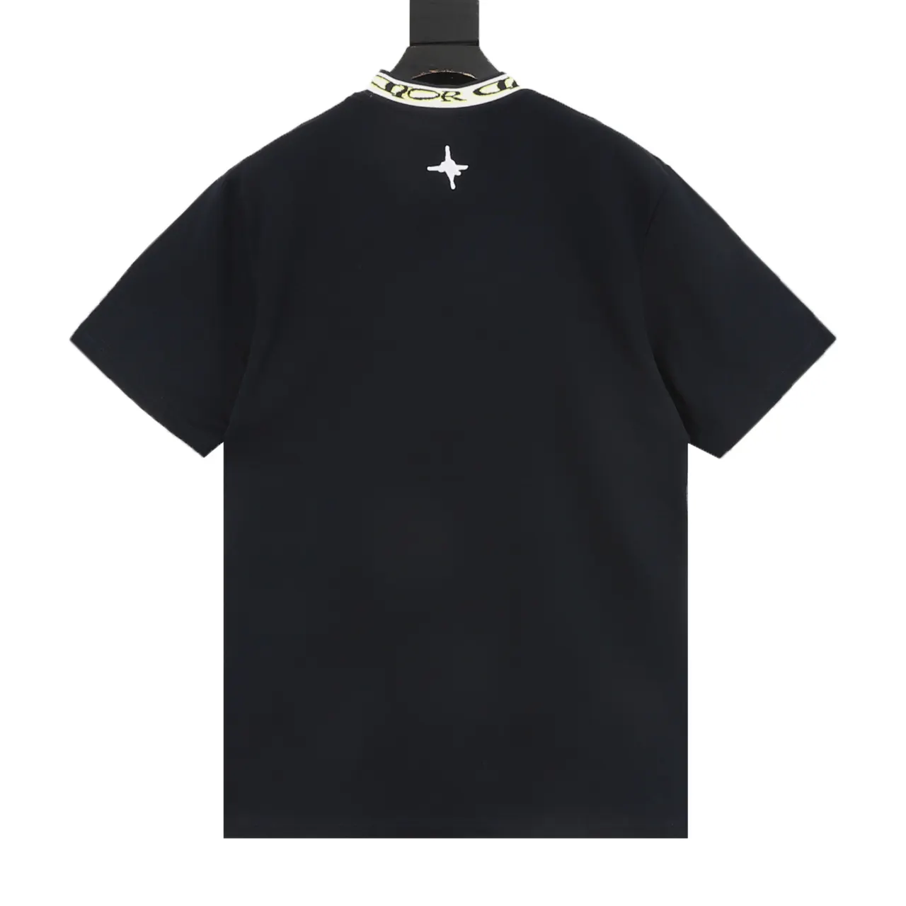 Dior Jacquard Short Sleeve T-Shirt Exquisite Wear