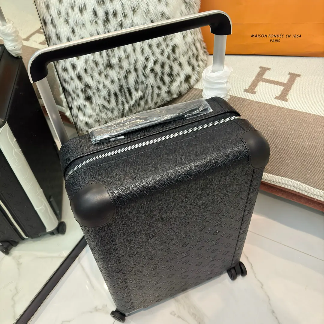 LV 黑色 帆布 ｜ 版 TM 登机行李箱 旅行拉杆款 轻便出行款