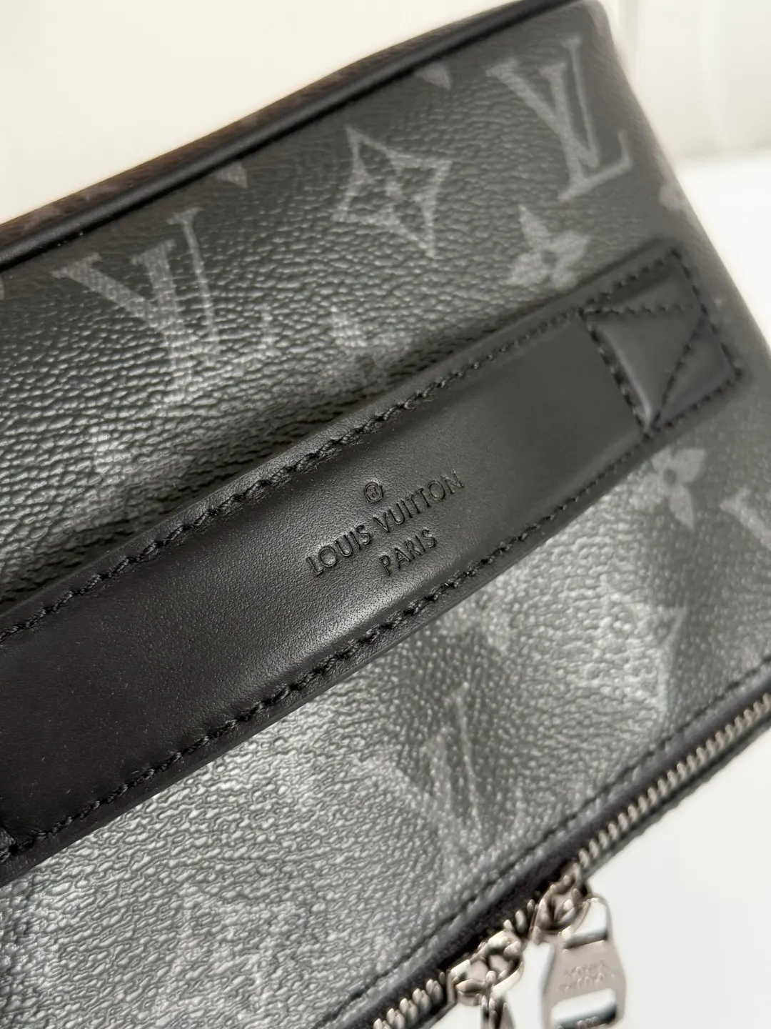 Monogram Organizer Pouch Travel Canvas