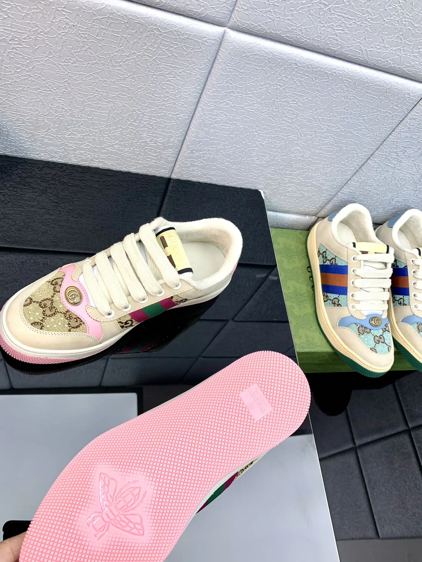Gucci Logo休閒運動鞋