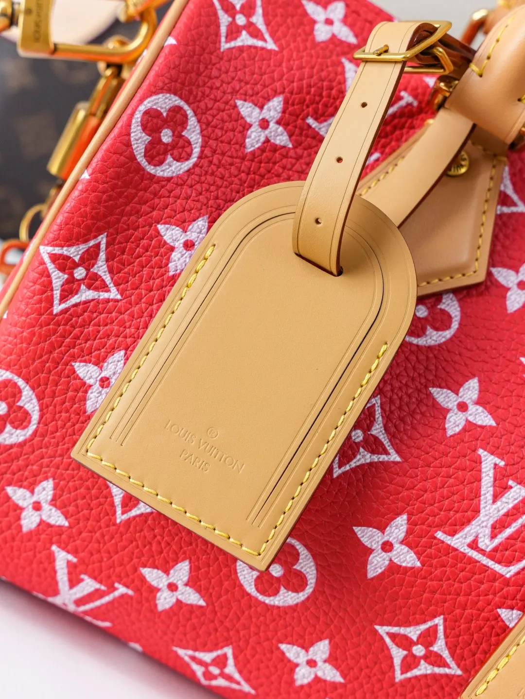 LV 红色印花Speedy手袋 手提款｜ORBUYBAG 岚奢包高端时尚精品