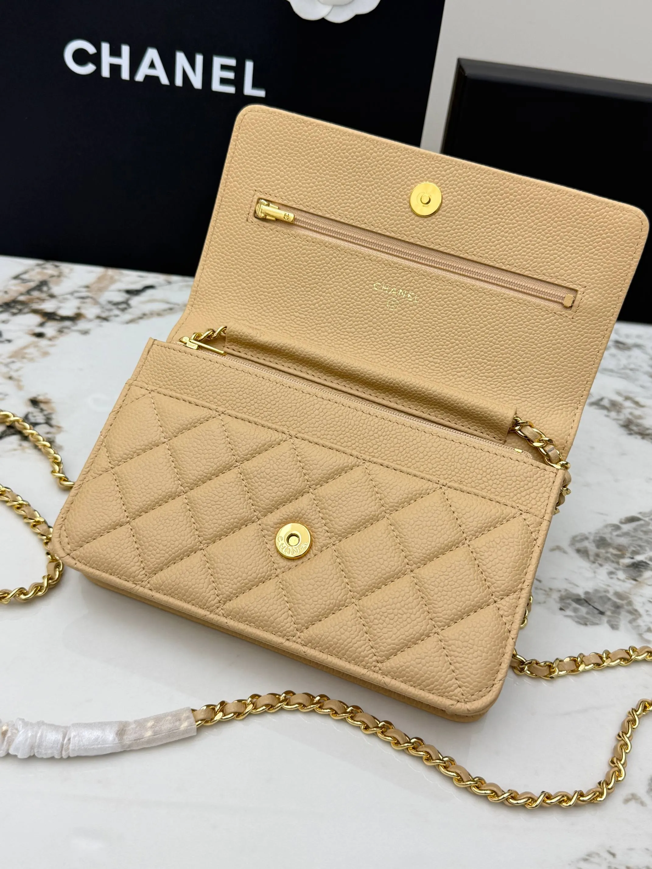 Chanel Chain Bag Leather