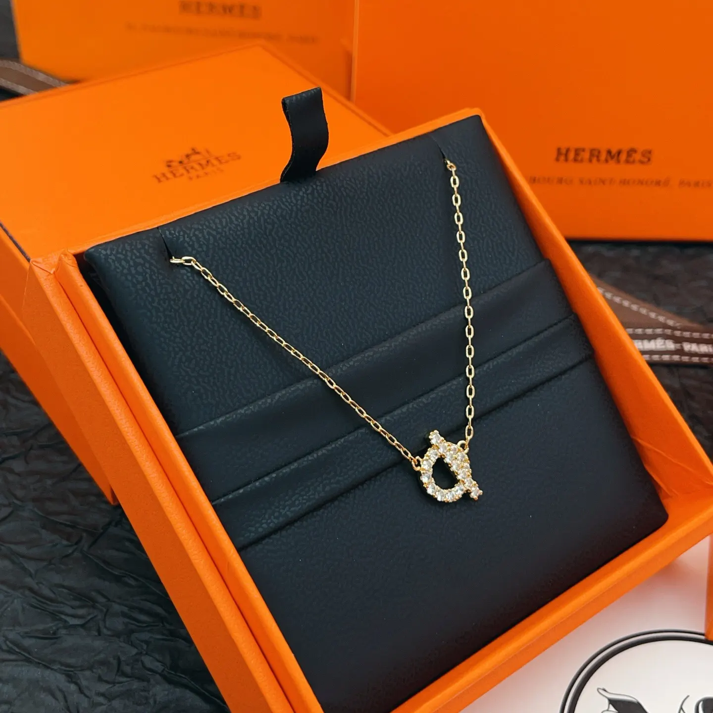 Hermès Roulis 金色 斜挎包