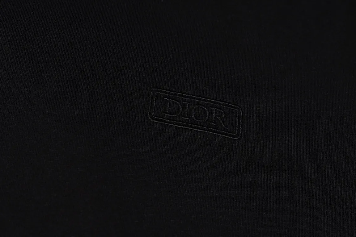 Dior Logo 刺绣 短袖T恤