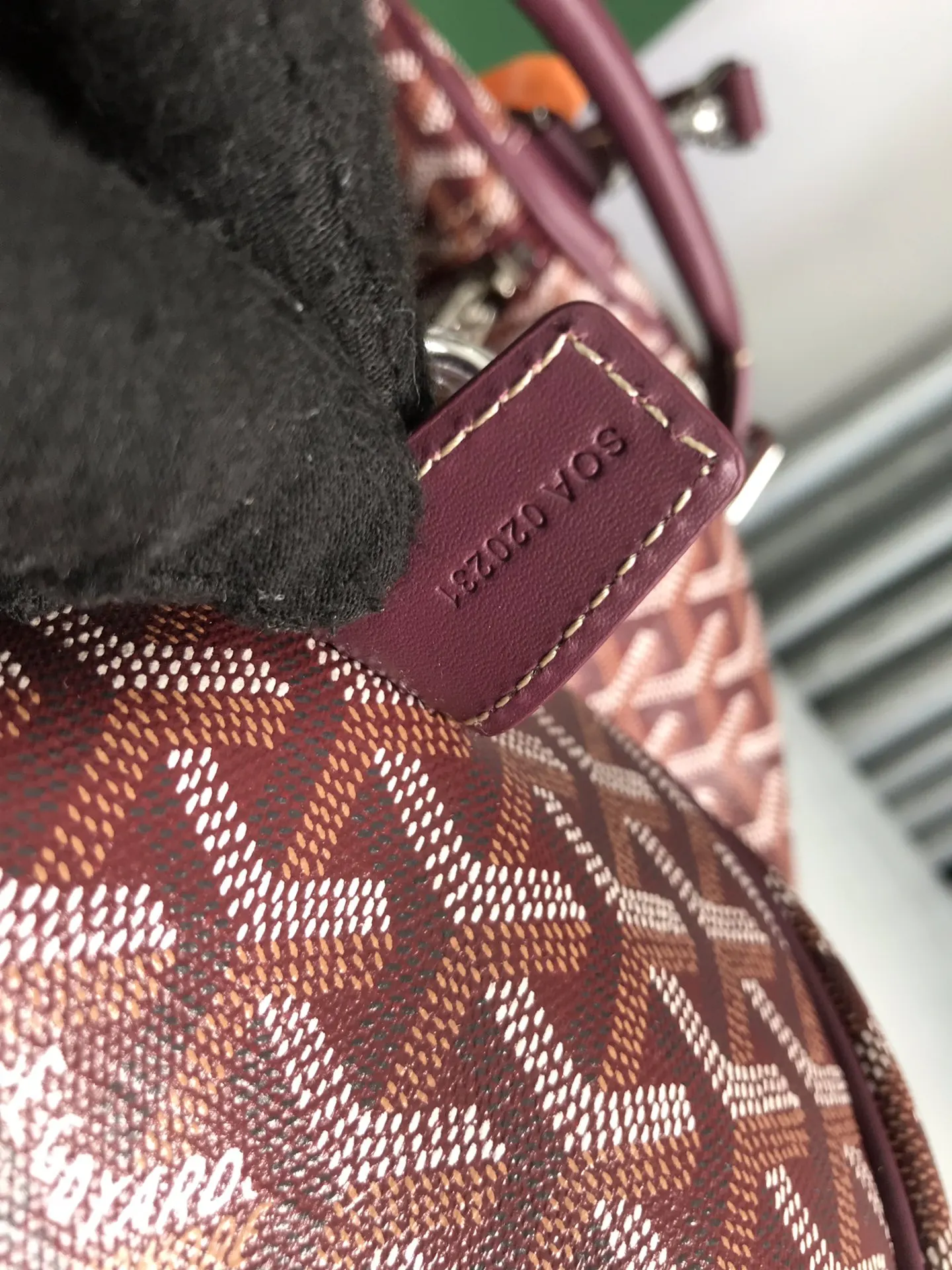 Goyard 深藍 酒紅 小牛皮 旅行袋 大容量旅行款(數字9) Goyard 深藍 酒紅 小牛皮 旅行袋 大容量旅行款(數字9)