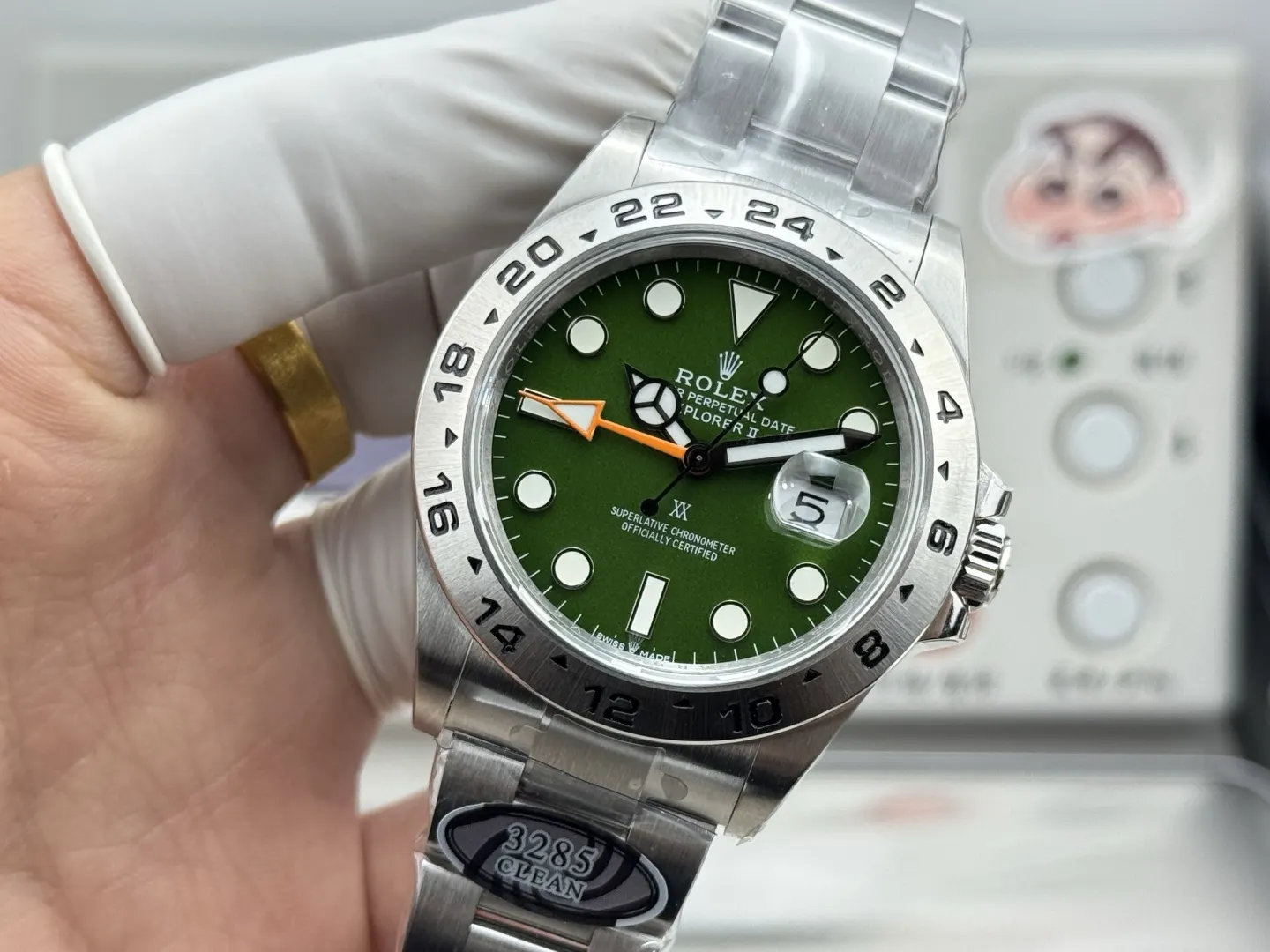 Rolex 黑色 白色 劳力士 白探二 手表 经典腕表款