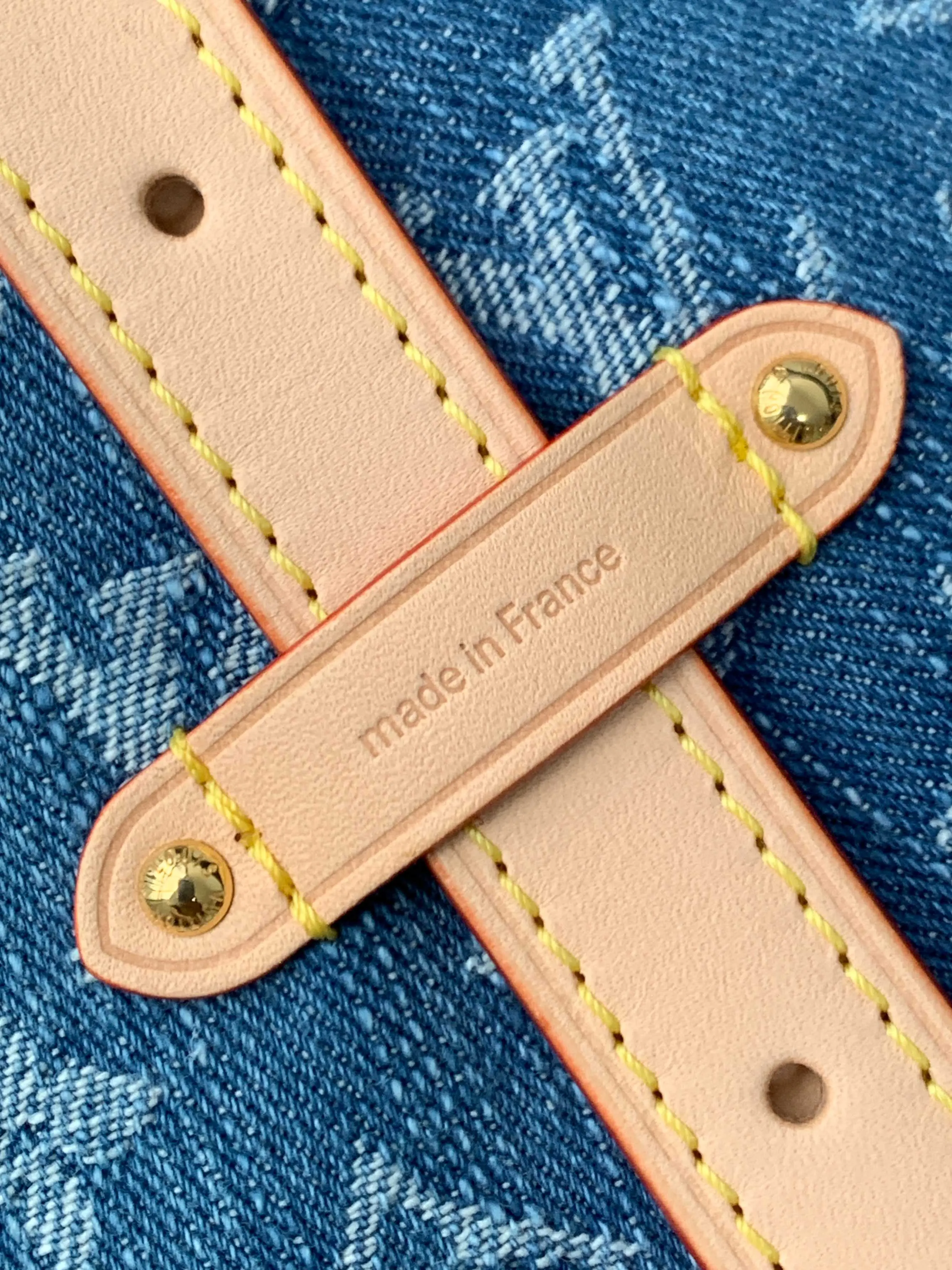 CarryAll 藍色 牛仔 帆布 手拿包 精致手拿款