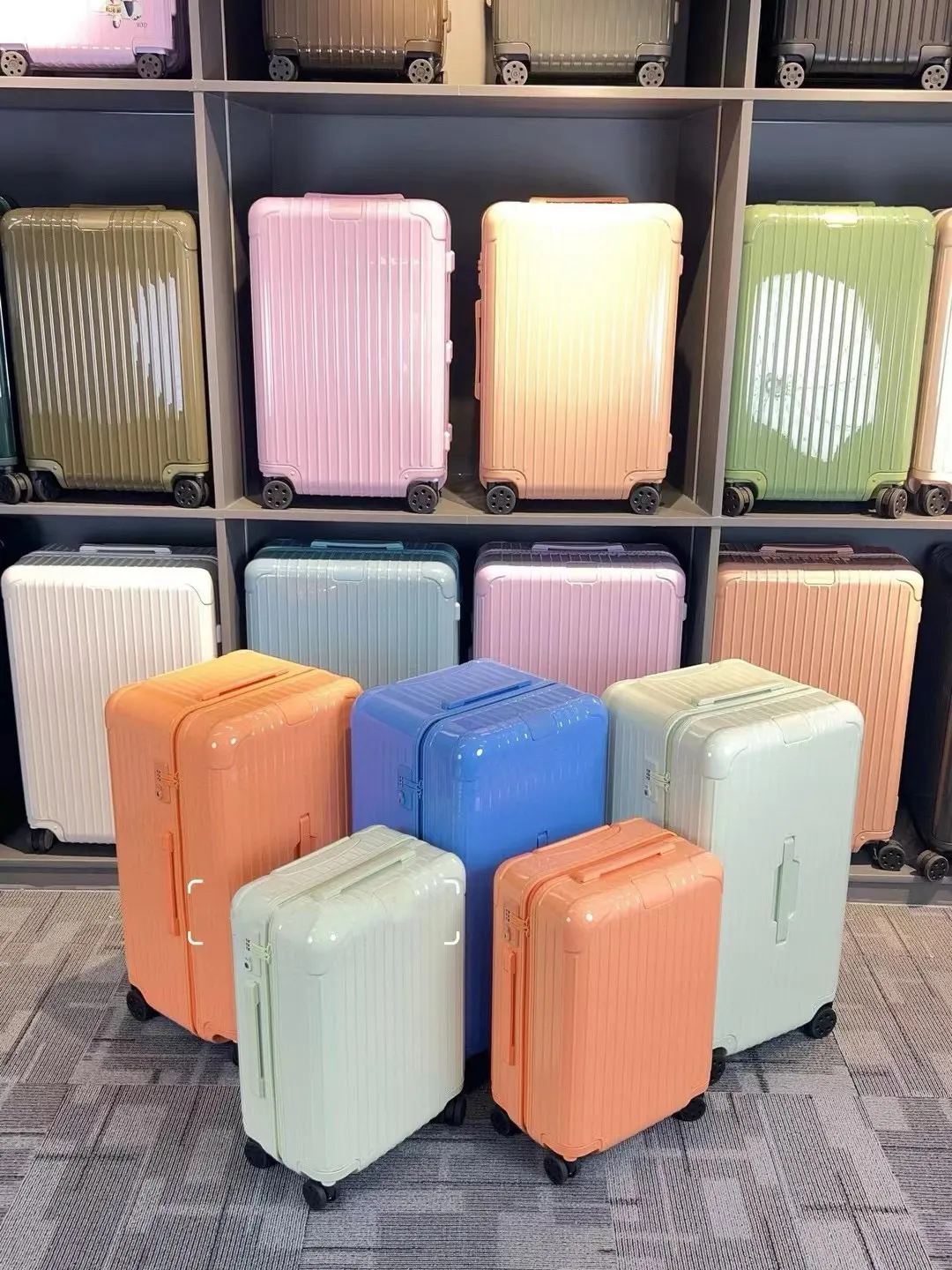 日默瓦 锁 假日橙 海洋藍 薄荷綠 欧码 行李箱 旅行拉杆款 輕便出行款