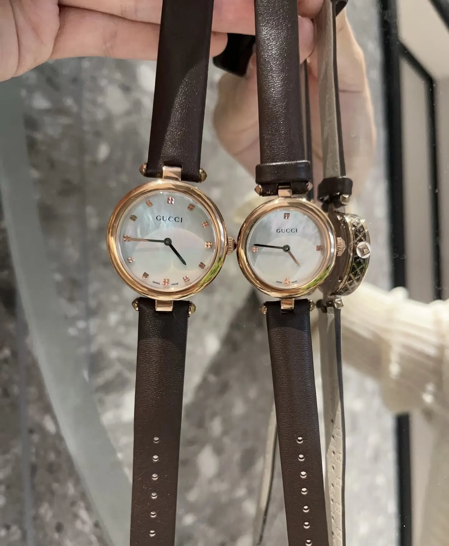 Gucci 牛皮 盒 顺丰包邮 值得信赖」 爆 手表 经典腕表款