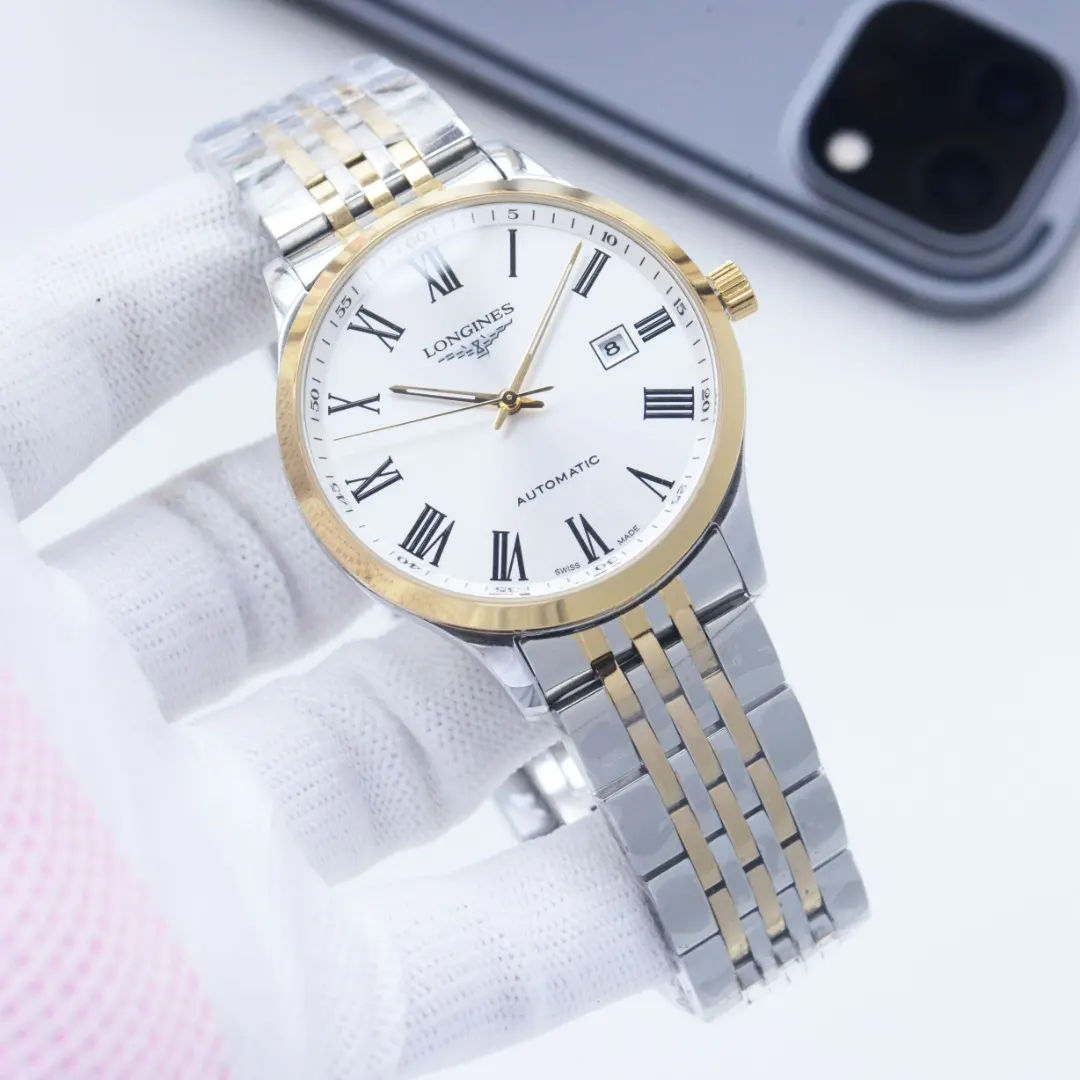 Longines 小牛皮 手錶 經典腕表款