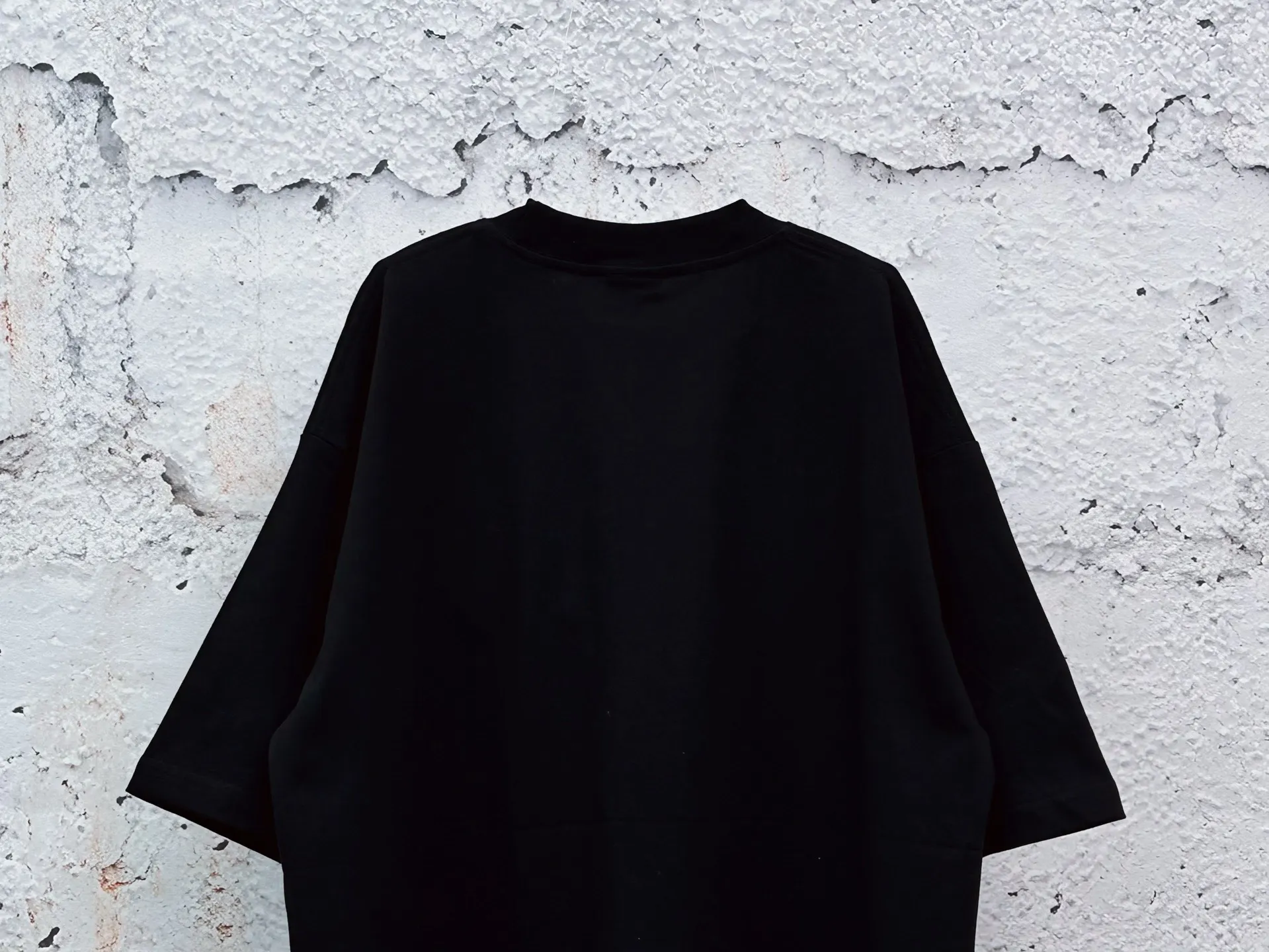 Balenciaga Cotton T-Shirt Black