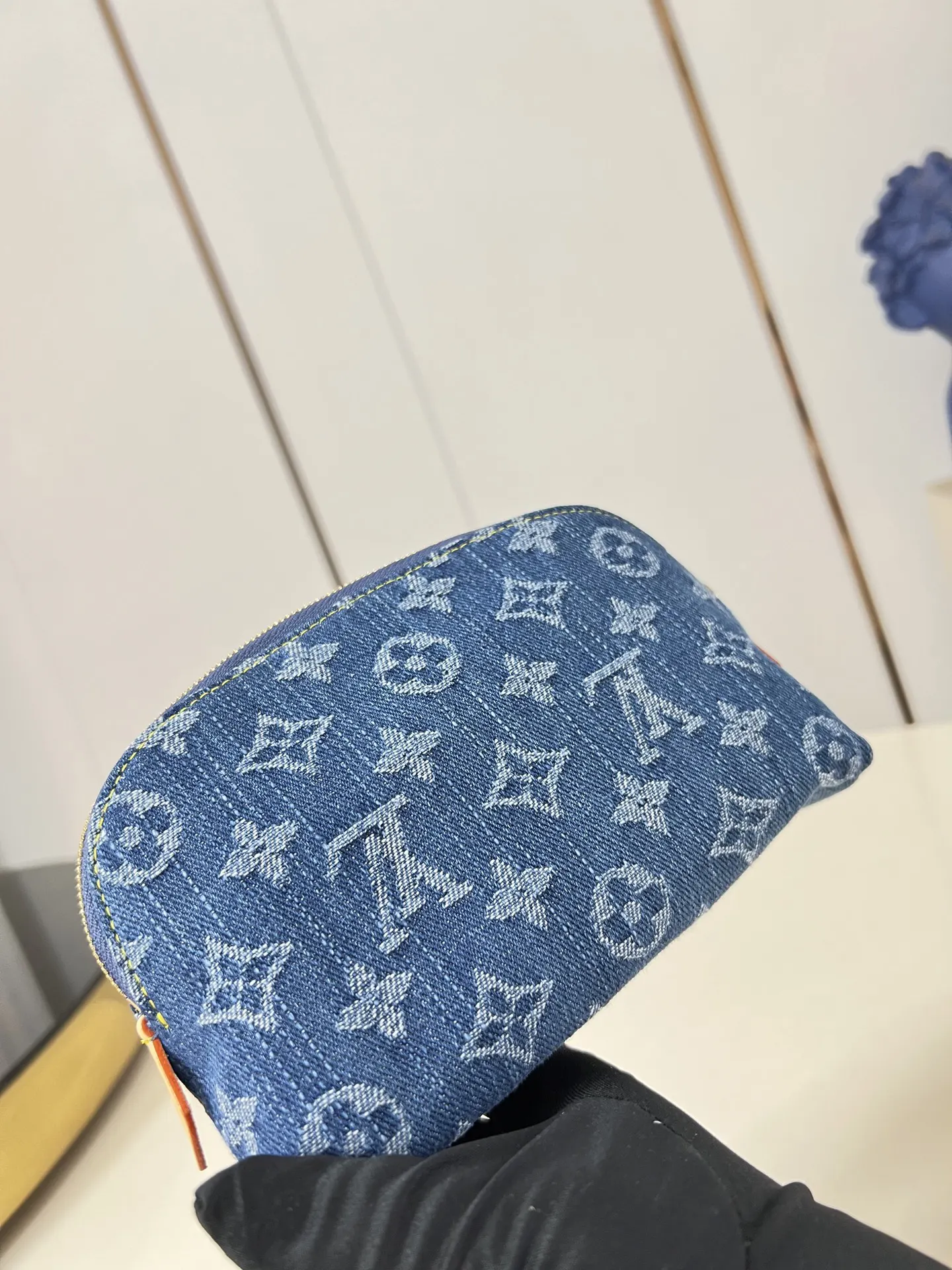 LV 丹宁 Mo化妆包 便携收纳款