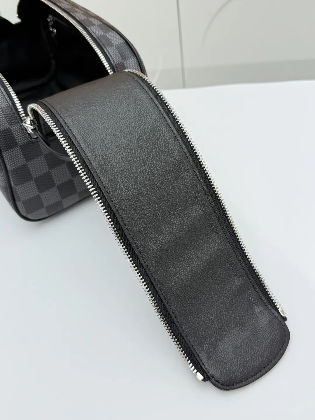 Monogram Organizer Pouch Travel Canvas