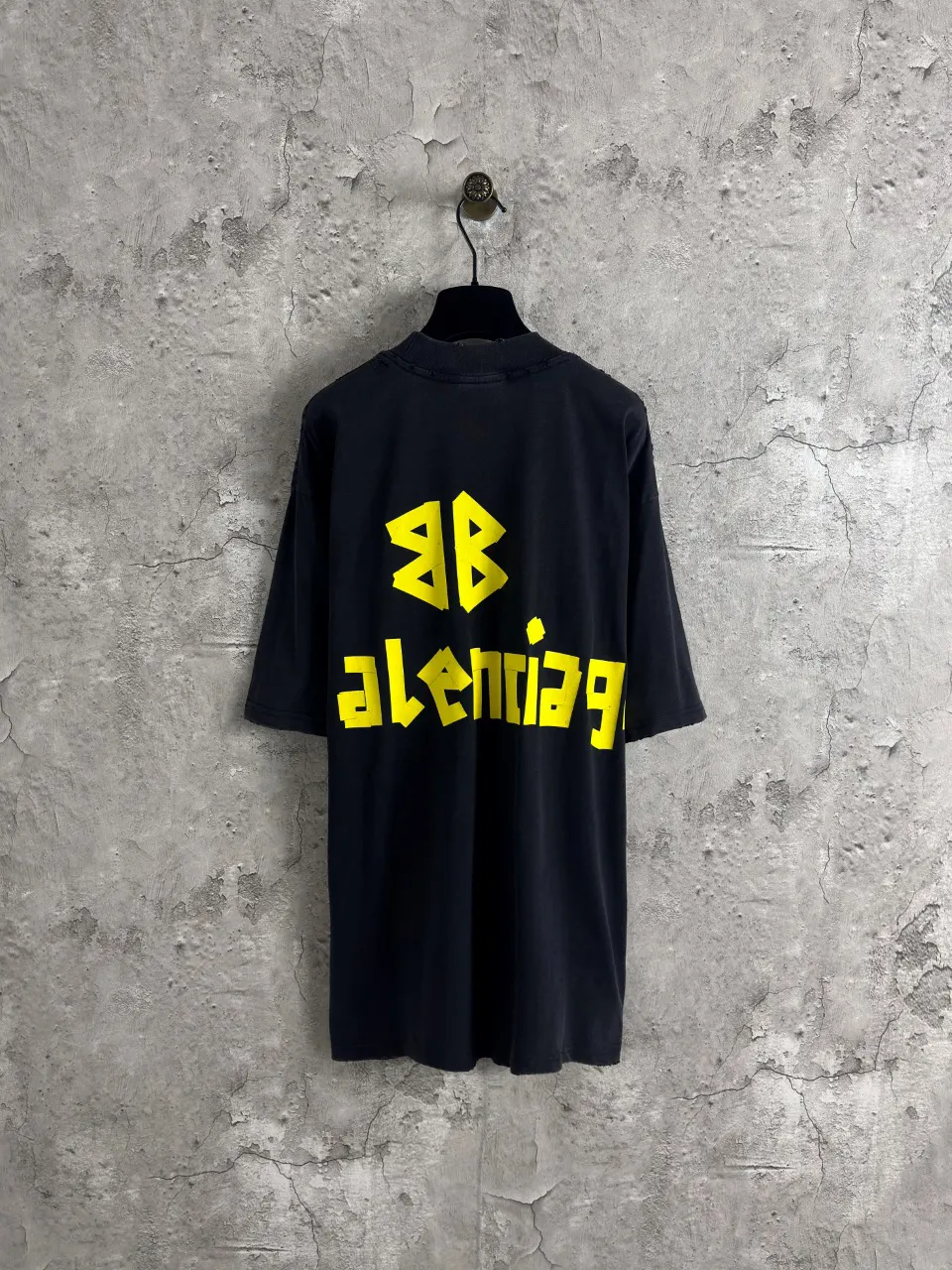 Balenciaga 水洗黑 水洗 短袖T恤