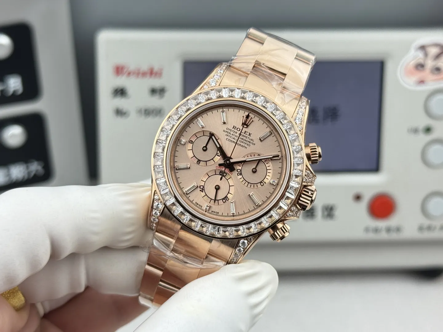 Rolex 白色迪通拿系列 手錶 經典腕表款