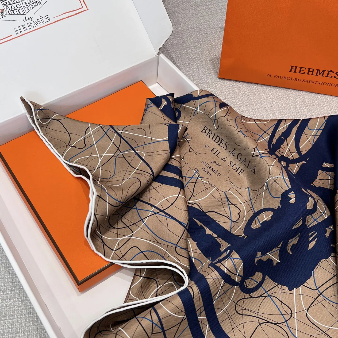 Hermes 围巾 秋冬保暖款