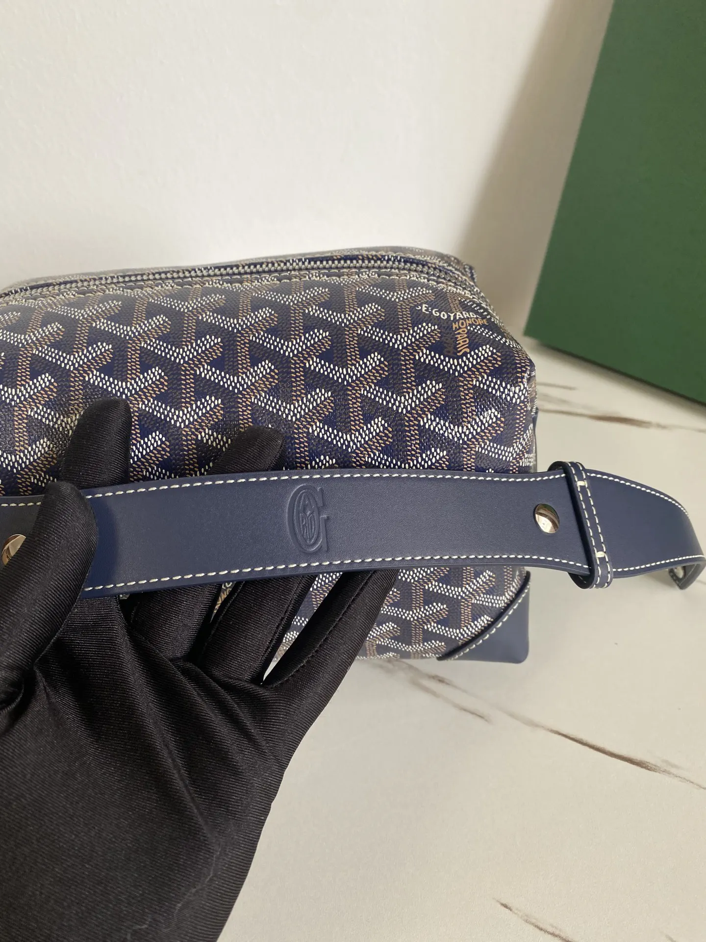 Cosmetic Pouch Leather