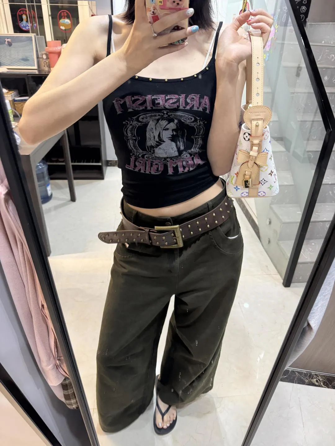 LV 白三彩allinbb真香 水桶包 休閒水桶款