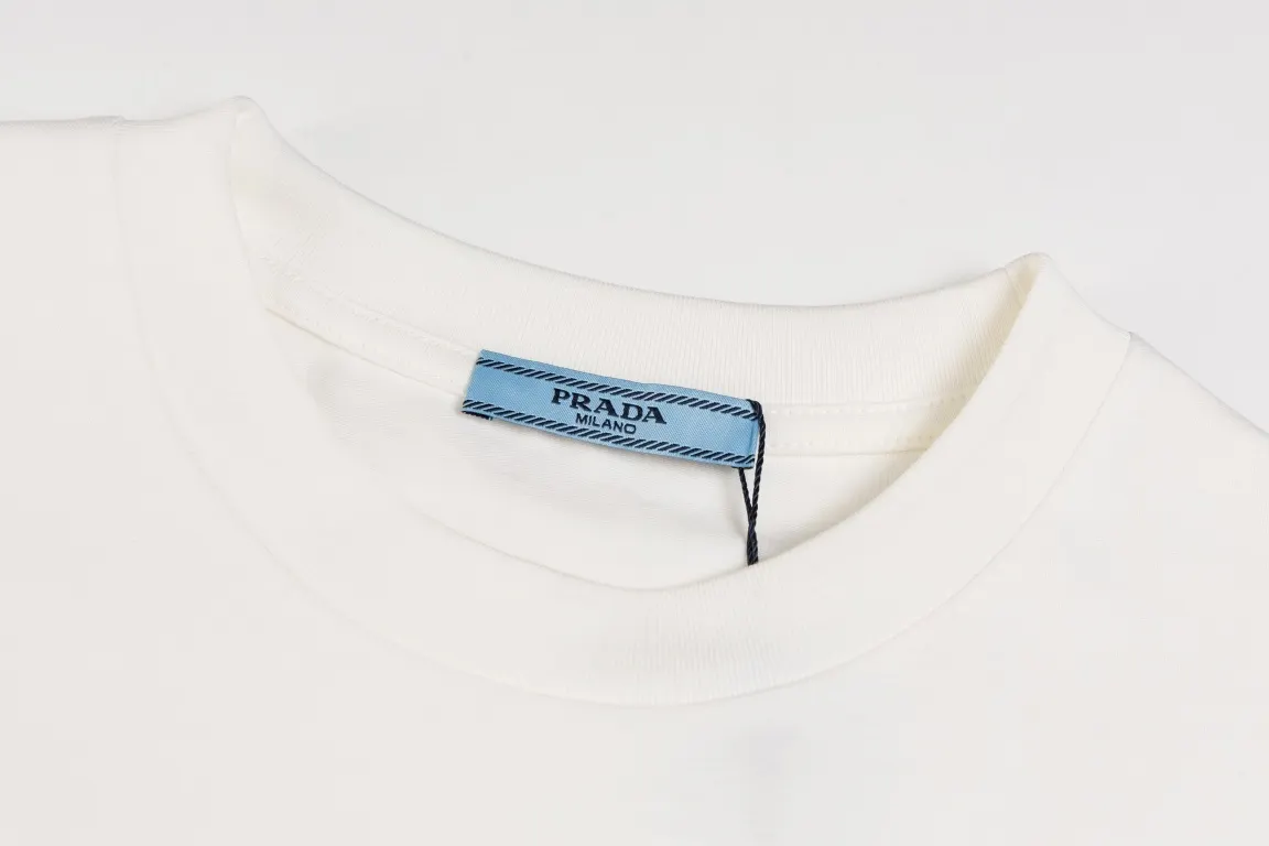 Prada Cotton Short Sleeve T-Shirt