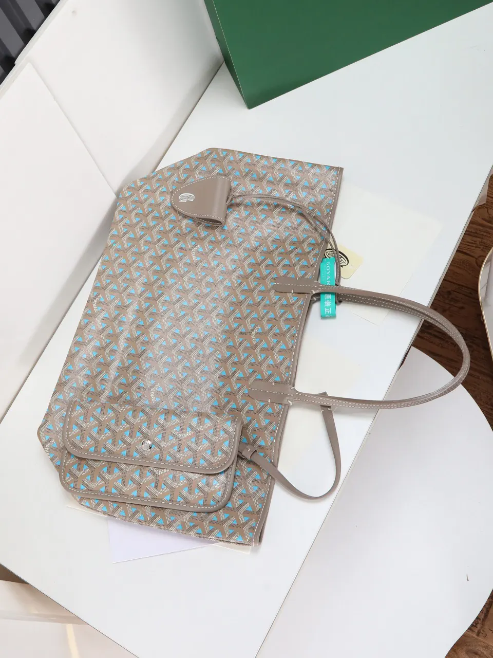 Goyard 帆布 腋下包 复古腋下背款