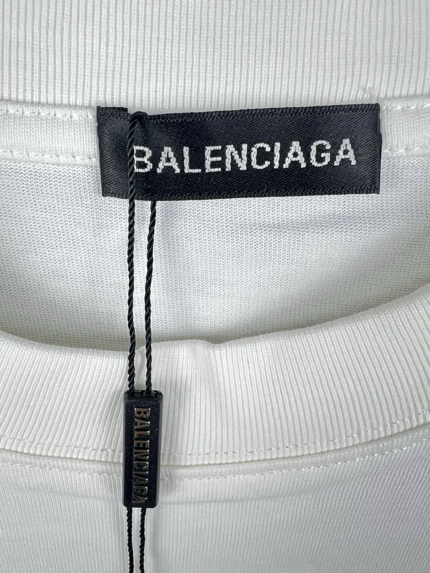 Balenciaga 26SS 刺绣 纯棉 短袖T恤