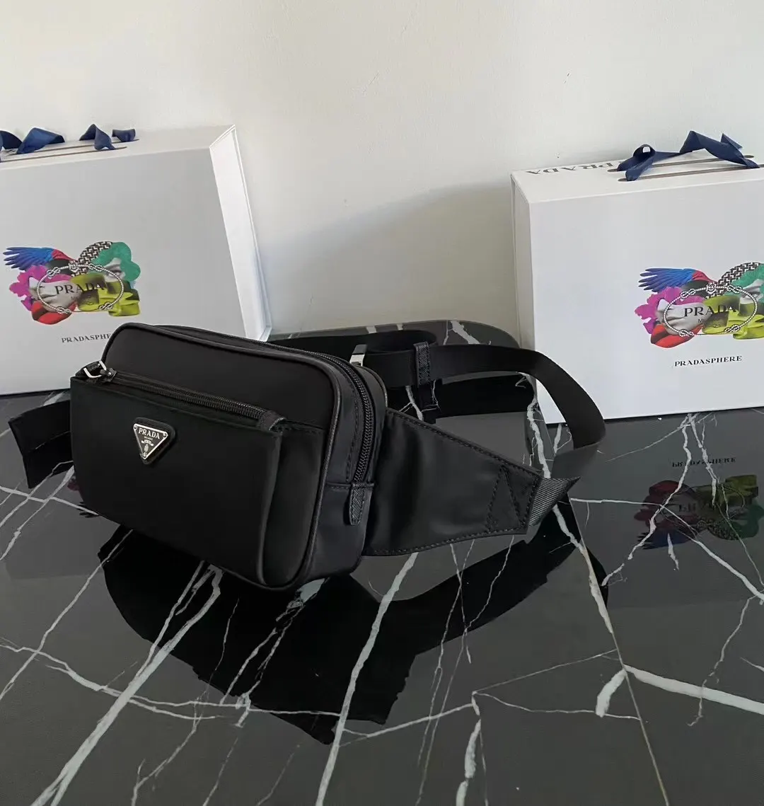 Prada Black Belt Bag Casual