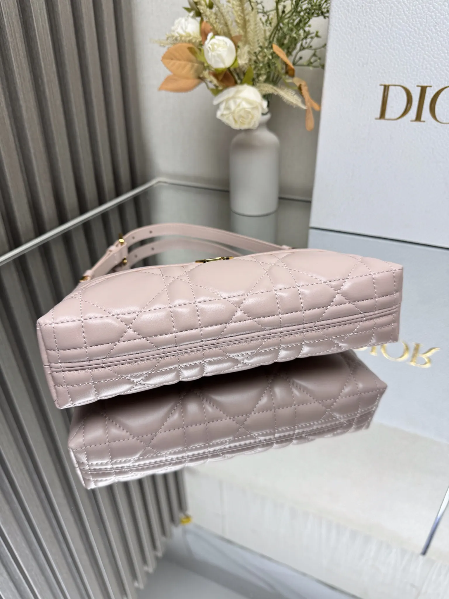 Pink Gold Organizer Pouch Travel