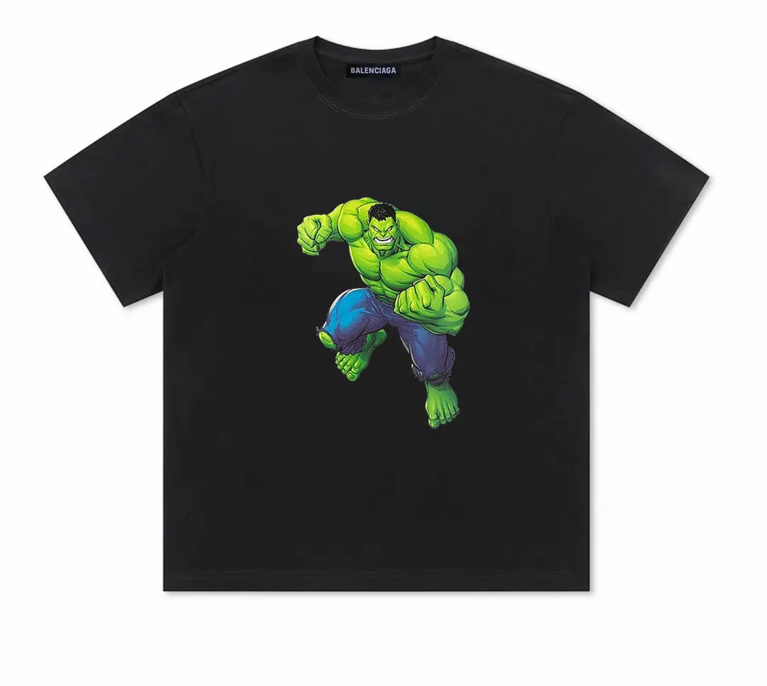 Balenciaga 黑色 純棉 短袖T恤(數字8) Balenciaga 黑色 純棉 短袖T恤(數字8)