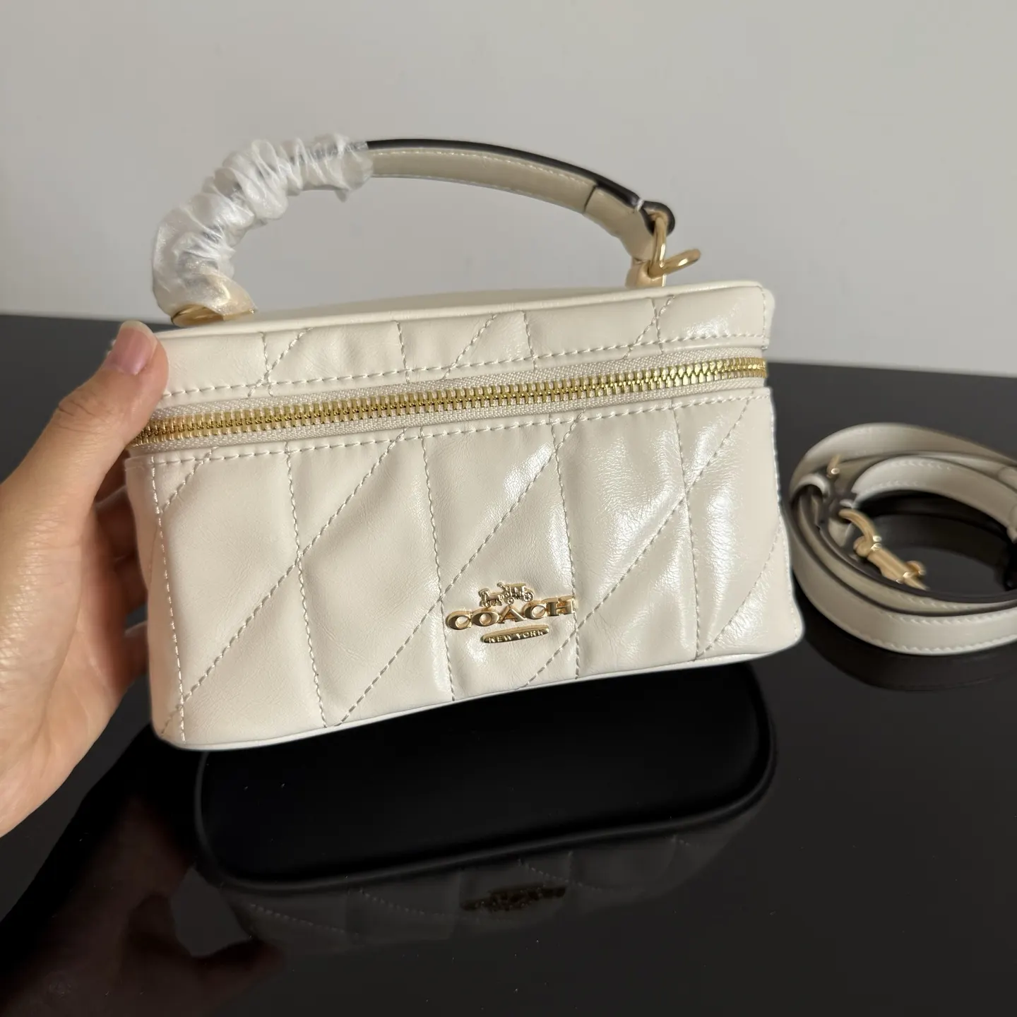 Coach 皮革 Originals 包 的材质选 化妆包 便携收纳款