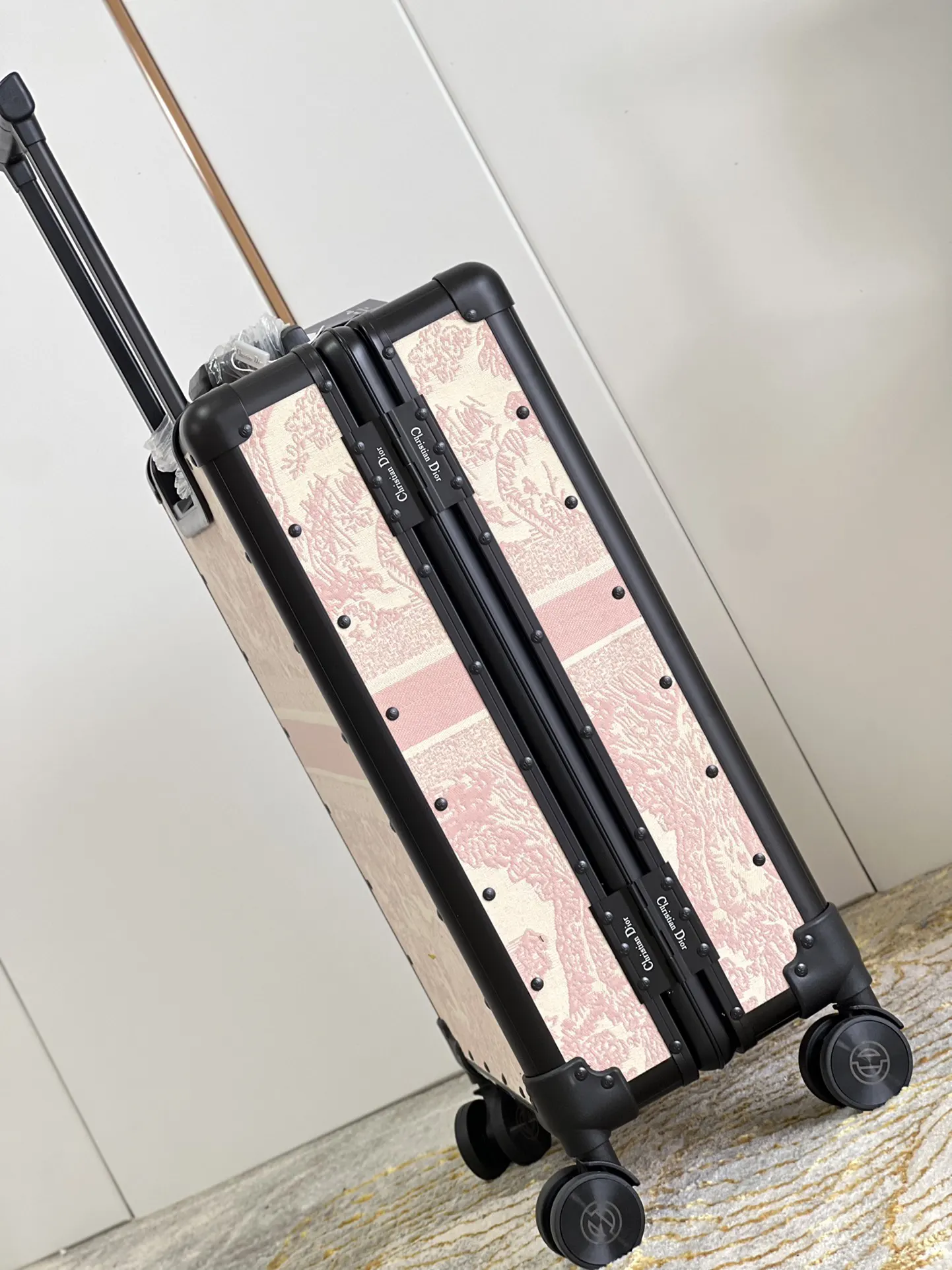 Saddle 老花 小牛皮 行李箱 旅行拉杆款 輕便出行款