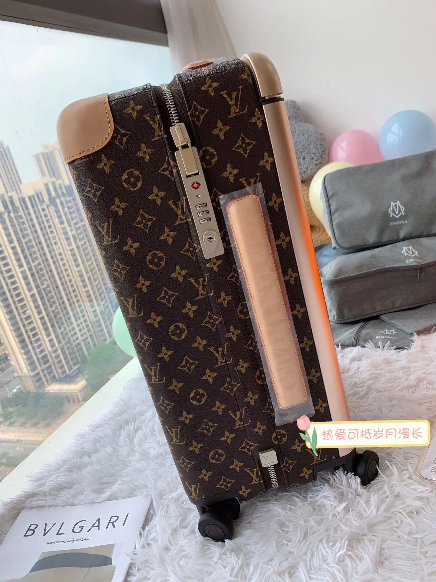拉杆箱旅行箱 变色皮 海关锁 万向轮 鋁制宽拉杆時尚 行李箱 旅行拉杆款 輕便出行款