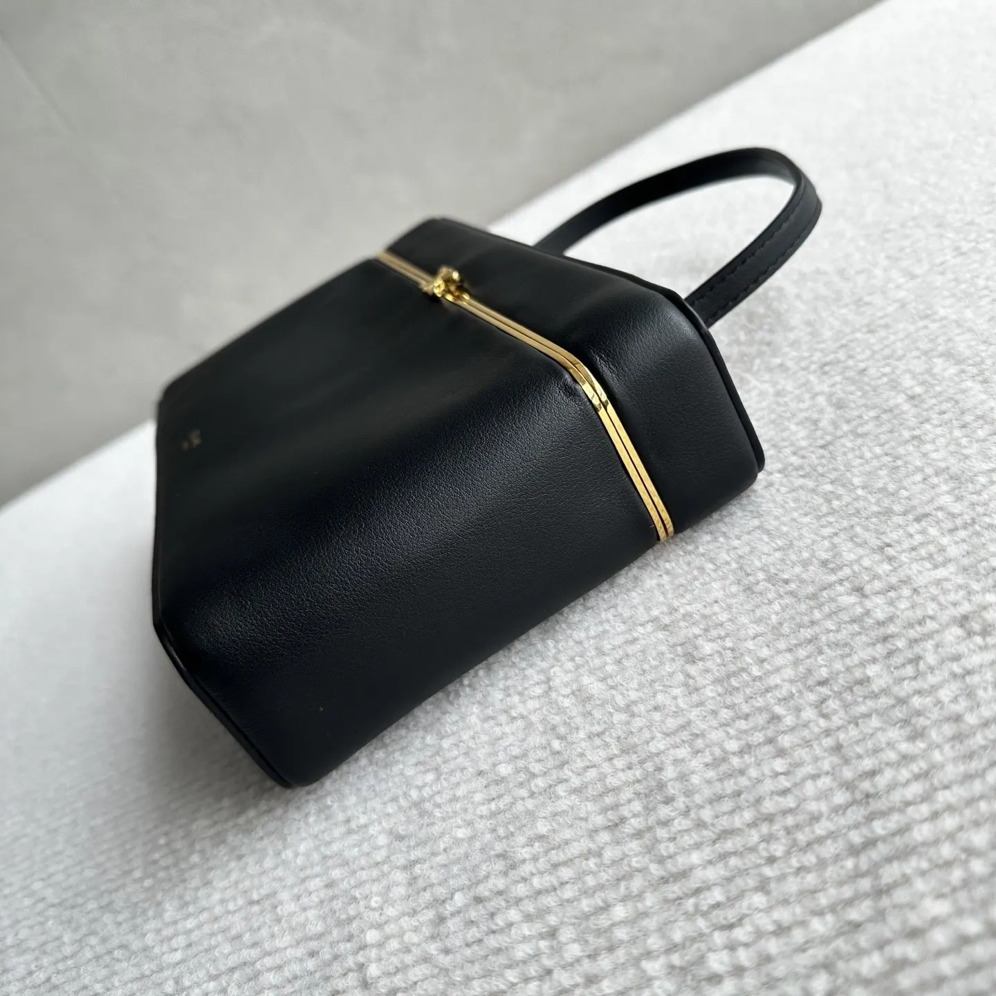 Black Red Cosmetic Pouch