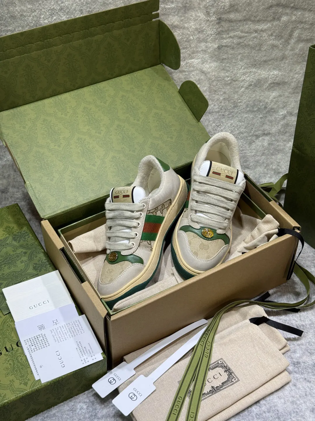 Gucci Logo休闲运动鞋 百搭款